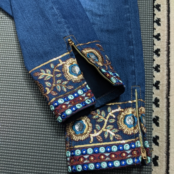 DESIGUAL Exotic  Slim jeans 👖 - Picture 7 of 16